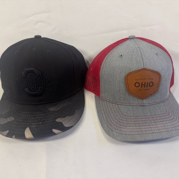 Lot of 2 - Ohio State Buckeye State Caps - Picture 1 of 6